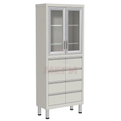 Medical Storage Cabinet Two-Section Metal SHM-02-MSK (MSK-653.12)