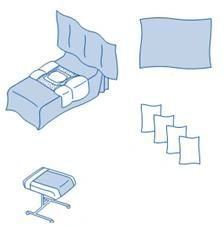 Sterile Disposable Surgical Linen Set "Zdravmedtekh" TU 9398-003-38957094-2005