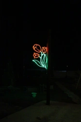 Decorative Outdoor LED Console Light "Tulip" - 220V, 24V, 12V Models