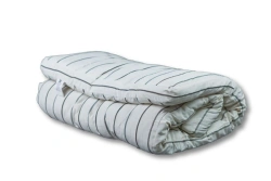 Cotton Mattress - Diagonal Cotton Fabric, Synthetic Fill