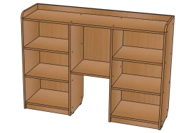 Versatile Shelving Unit for Preschool Activities - SJ151