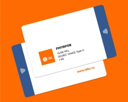 Smart Card with Integrated FM11RF08 Microchip by ISBC®