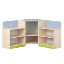 Corner Toy Shelf Model 2