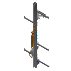 VOLT Sliding Fall Protection System on Rigid Anchor Line RVL500