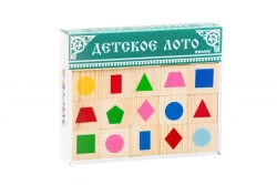 Лото "Геометрические фигуры" (48 деталей) артикул 6-2222-4