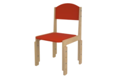 Adjustable Children's Chair MD 01.02.08 for Ages 5-7