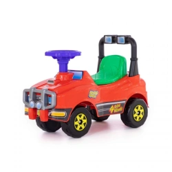 Bright Red Ride-On Jeep Car for Kids, Model 62857