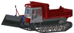 Heavy-Duty Tractor TGU-5.05.00.02.00.02.012 with Enhanced Load Capacity