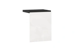 Kitchen Cabinet Facade 600 - Sherwood LD.281640.000 (Glossy White/Black)
