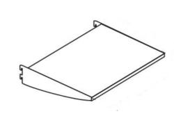 Metal Shelf for Document and Household Item Storage