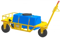 Waste Fluid Drain Cart for Aircraft ARD-139