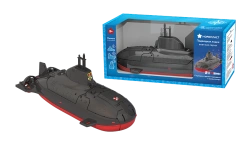 Realistic Military Submarine Toy with Torpedo Shooting Feature