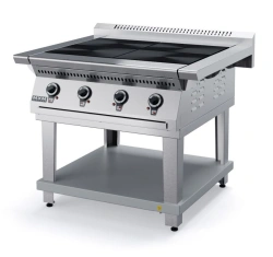 Electric Cooking Stove PЭ49П-02 with Stand, Stainless Steel