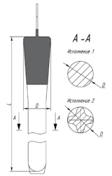 Ferrosilicon Anode Grounding Electrode for Surface Grounding AZF.PTM.P