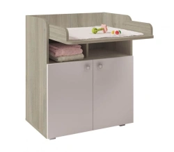 Children's Chest of Drawers Polini Kids Simple 1270, Birch-White, Code 0001316.41