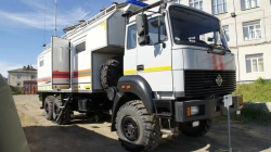 Emergency Rescue Vehicle 6YN32 Modification 6Y232E on Ural 5557 Chassis
