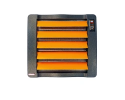 Electric Stationary Fan Heater with Water Heat Exchanger, KALASHNIKOV Model KVF-W38-12