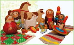 Traditional Children's Toy Set "Poteshki