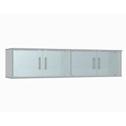 Wall Shelf with Four Glass Doors, Model PNC-2