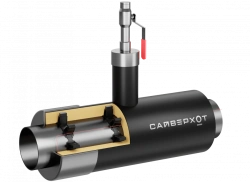 Insulated Tee with Ball Valve for Air Duct, St 17G1S-U (GOST 20295-85) 630x8.0