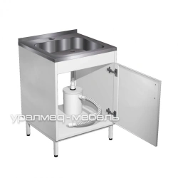 Stainless Steel Wash Table with Gypsum Settling Tank STmG-1