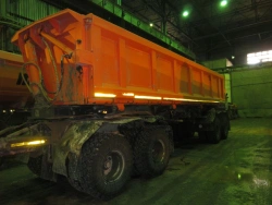 Dump Trailer SAV 83434D for Bulk Material Transport