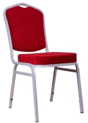 Upholstered Chair with Metal Frame B-5