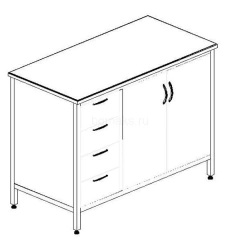 Laboratory Cabinet for Secure Storage