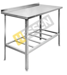 Wall-Mounted Production Table with Grid Shelf SPP 9*7