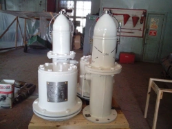 Marine pressure and vacuum valves of KDVS-100-500 mark