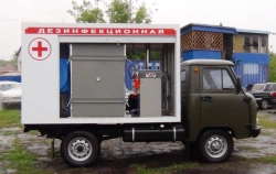 Mobile Disinfection Chamber PDK based on UAZ-330365 model 3917UK