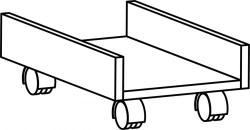 Computer Case Stand 6035 Rhythm Series