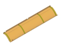 Front Left Ceiling Panel for LiAZ 529222 - 529222-5702219