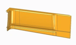 RVM Front Step Cover for LiAZ 529265 - 529265-5107278-98