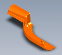 Front Wing Panel Right Side for KAMAZ 63501-8403014-50