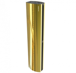 Electric Air Curtain with Water Heat Exchanger KALASHNIKOV KAC-ADIS20W InoxGold