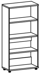 Open Shelf Cabinet 8201 Galant Series