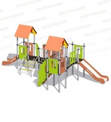 Children's Play Complex for Thematic Games Romana 104.20.00
