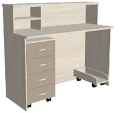 Nurse Station with Mobile Cabinet KSPm 1-02