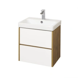 Scandi Style Bathroom Vanity Cabinet 55cm - Aquaton 1A251701SDZ901