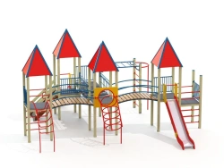 Kids Play Complex DIC 4.171 for Outdoor Fun, Height 1200 mm, Width 1500 mm