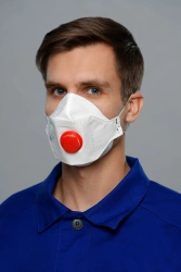Aerosol Protection Filtering Half Mask Respirator "SPIRO-413" FFP3 NR D