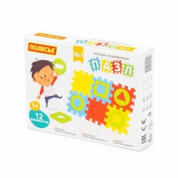 Educational Puzzle Toy with 12 Pieces for Logical Development - Model 91406