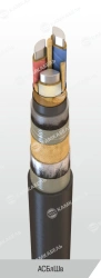 Power Cable with Aluminum Conductors and Impregnated Paper Insulation 6/10 kV ASBlShv