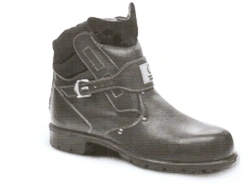 Specialized Leather Safety Footwear for High Temperature Protection Up to 300°C