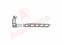 L-Shaped Tibial Plate with Angular Stability and Limited Contact