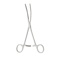 Curved Elastic Children's Intestinal Clamp TЗ-01-326-16,1 - 170 mm