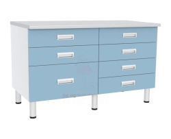 Laboratory Work Table with 7 Drawers SL-04-MSK (SL-04-122)