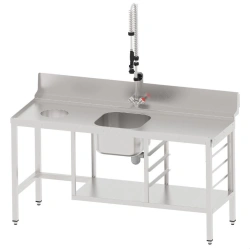 Pre-Washing Table SPM-7-7 for Dishwashers