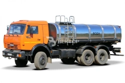 Food Liquid Transport Tank Truck AЦВ 4680A3-20 on KAMAZ 65115 Chassis